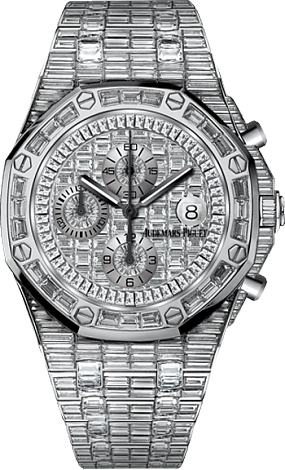 Review 26473BC.ZZ.8043BC.01 Fake Audemars Piguet Ladies Royal Oak Offshore Chronograph watch - Click Image to Close